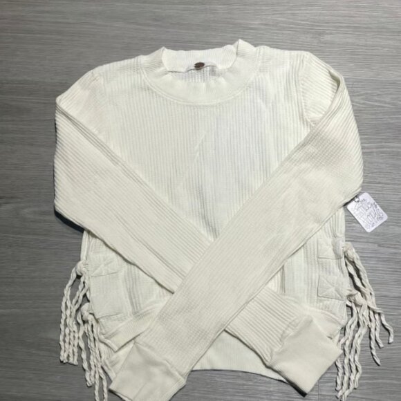 Free People Waffle Thermal Interlaken Top - Picture 1 of 3